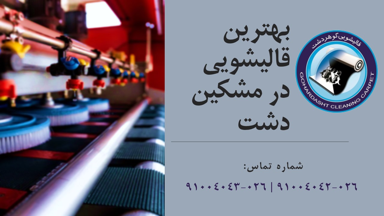 قالیشویی در مشکین دشت